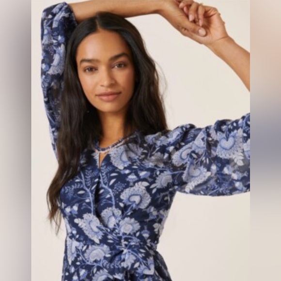 HUTCH Floral wrap maxi dress - Picture 4 of 11